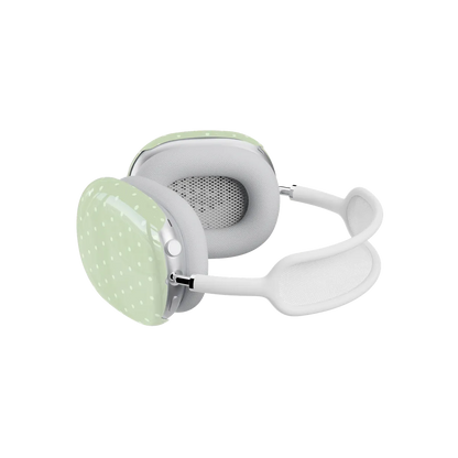 On the Dot | Green Polka Dot AirPods Max Case