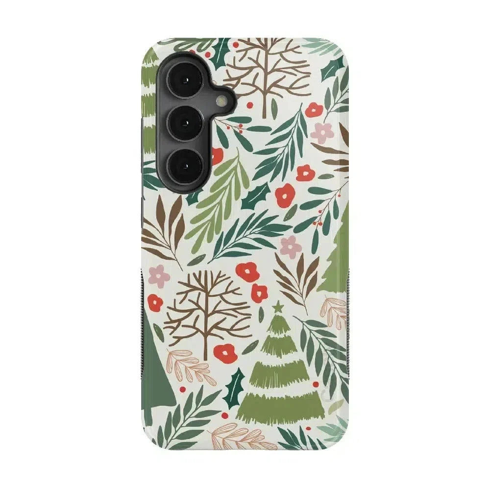 Under the Mistletoe | Holiday Case Phone Case Casetry Bold Flex + MagSafe® Galaxy S25