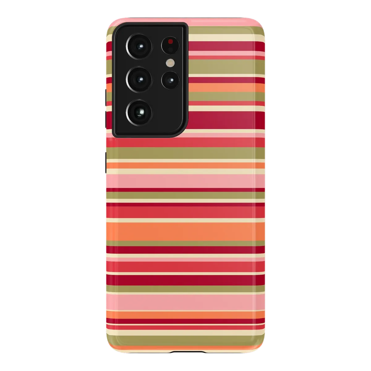 Citrus Stripes | Poolside Print Case - Galaxy S21 Ultra