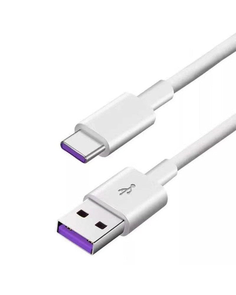 USB to USB-C Power Pod Charging Cord - White Charging Cable get.casely