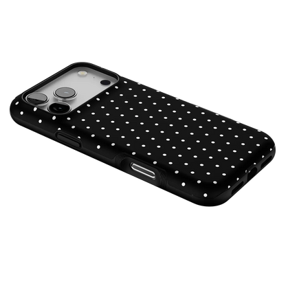 On the Dot | White Polka Dot Case