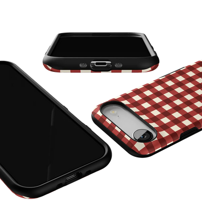 Checked Twice | Red Plaid Case