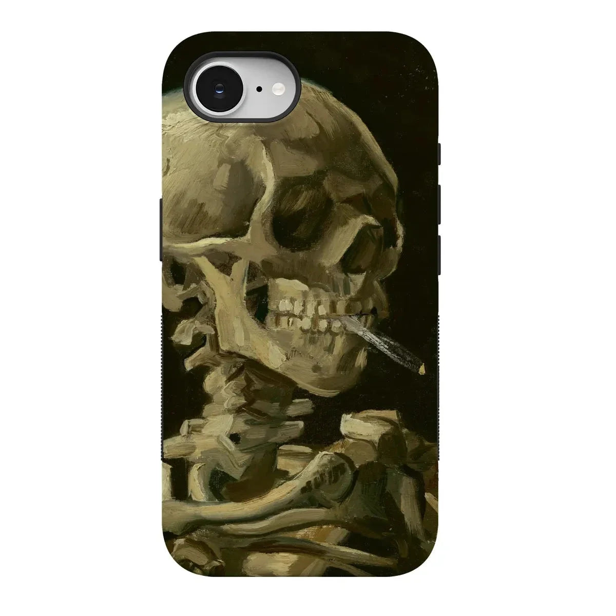 Van Gogh | Head of a Skeleton with a Burning Cigarette Phone Case iPhone Case Van Gogh Museum Bold Flex + MagSafe® iPhone 16e