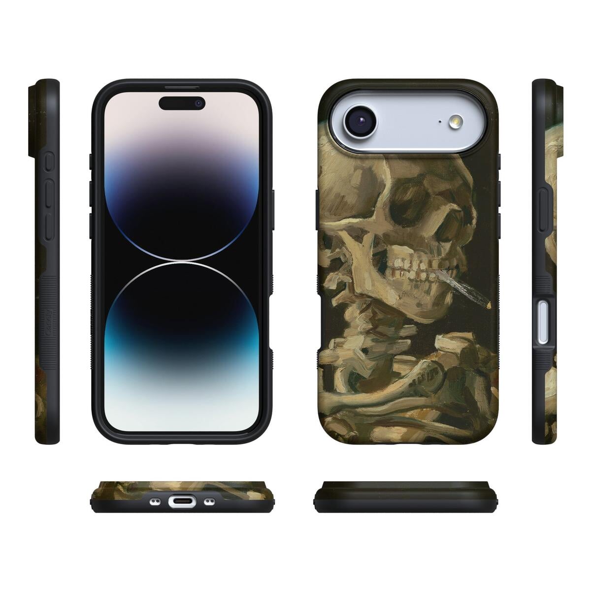 Van Gogh | Head of a Skeleton with a Burning Cigarette Phone Case iPhone Case Van Gogh Museum