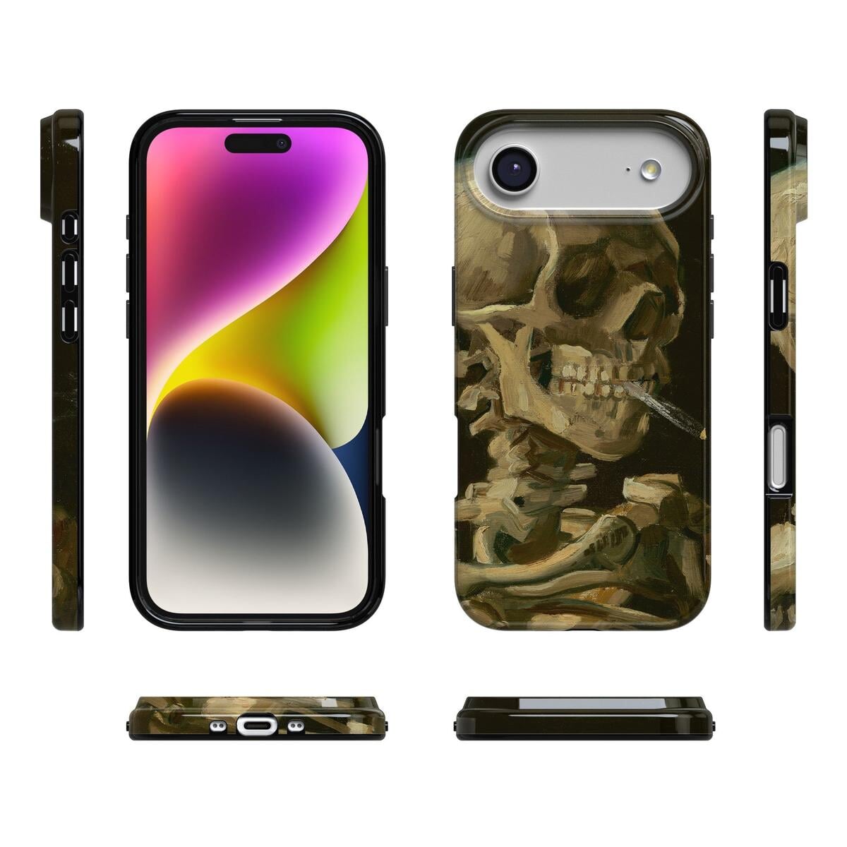 Van Gogh | Head of a Skeleton with a Burning Cigarette Phone Case iPhone Case Van Gogh Museum