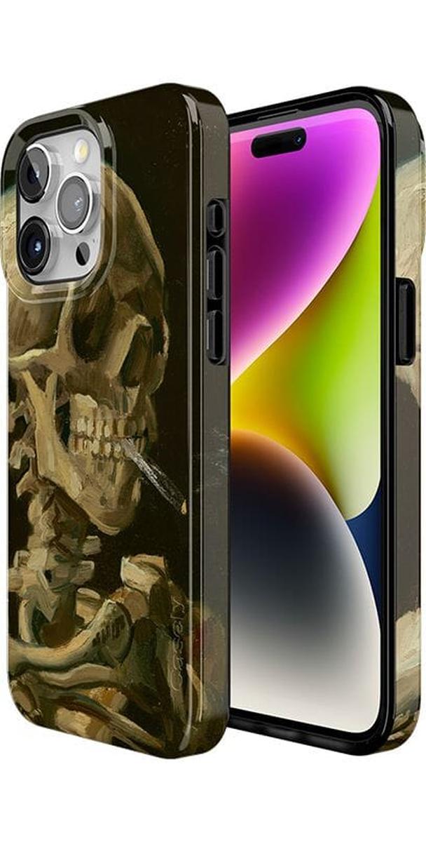 Van Gogh | Skull of a Skeleton with Burning Cigarette Phone Case iPhone Case Van Gogh Museum