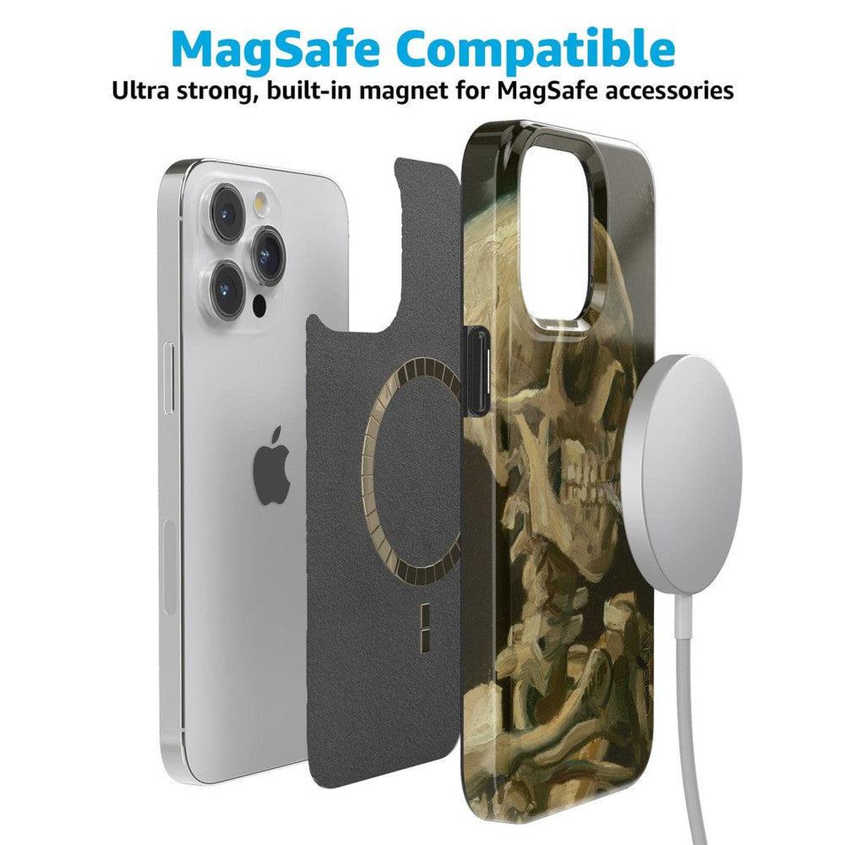Van Gogh | Skull of a Skeleton with Burning Cigarette Phone Case iPhone Case Van Gogh Museum