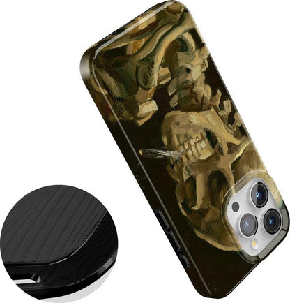 Van Gogh | Skull of a Skeleton with Burning Cigarette Phone Case iPhone Case Van Gogh Museum