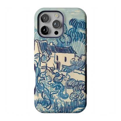 Van Gogh | Landscape With Houses Phone Case iPhone Case Van Gogh Museum Bold Flex + MagSafe® iPhone 16 Pro Max