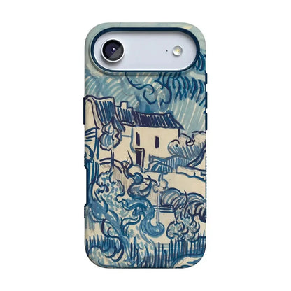 Van Gogh | Landscape With Houses Phone Case iPhone Case Van Gogh Museum Bold Flex + MagSafe® iPhone 17 Air