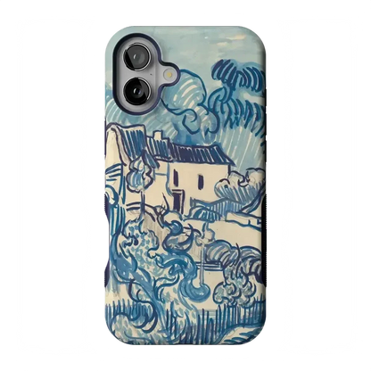 Van Gogh | Landscape With Houses Phone Case iPhone Case Van Gogh Museum Bold Flex + MagSafe® iPhone 17