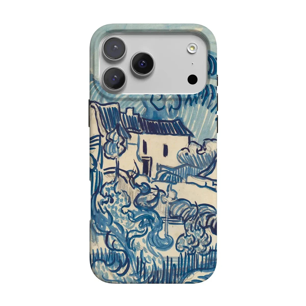Van Gogh | Landscape With Houses Phone Case iPhone Case Van Gogh Museum Classic + MagSafe® iPhone 17 Pro Max