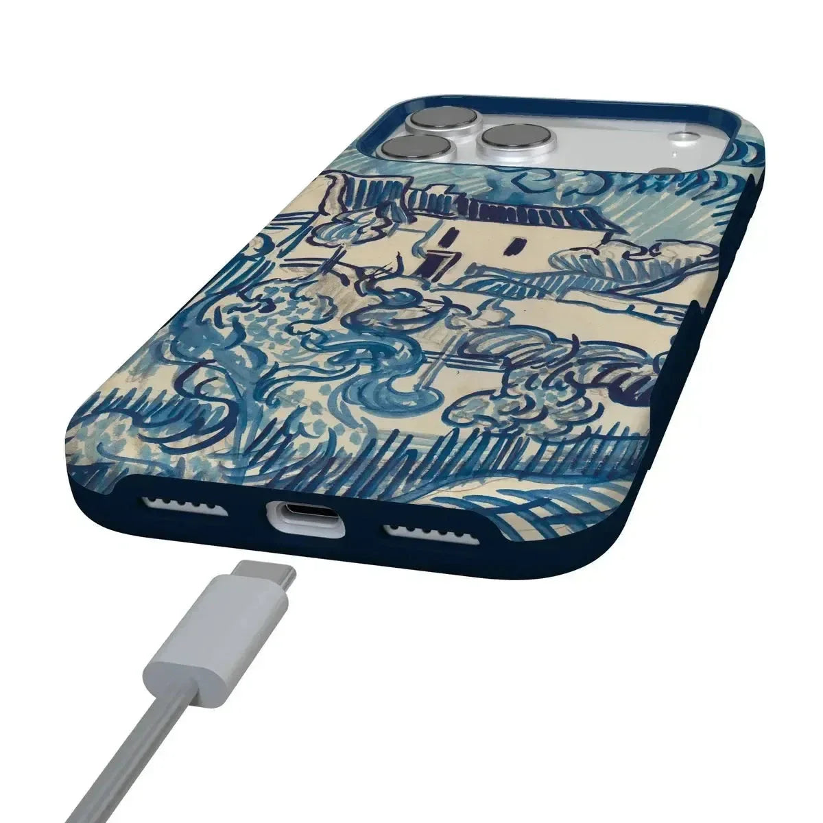 Van Gogh | Landscape With Houses Phone Case iPhone Case Van Gogh Museum