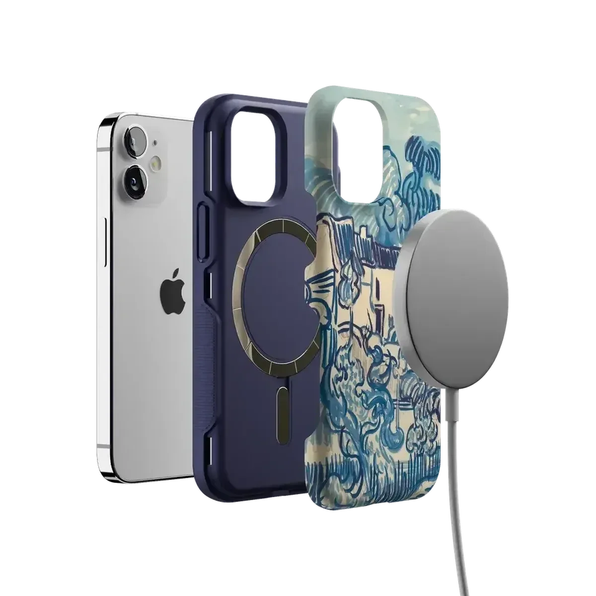 Van Gogh | Landscape With Houses Phone Case iPhone Case Van Gogh Museum
