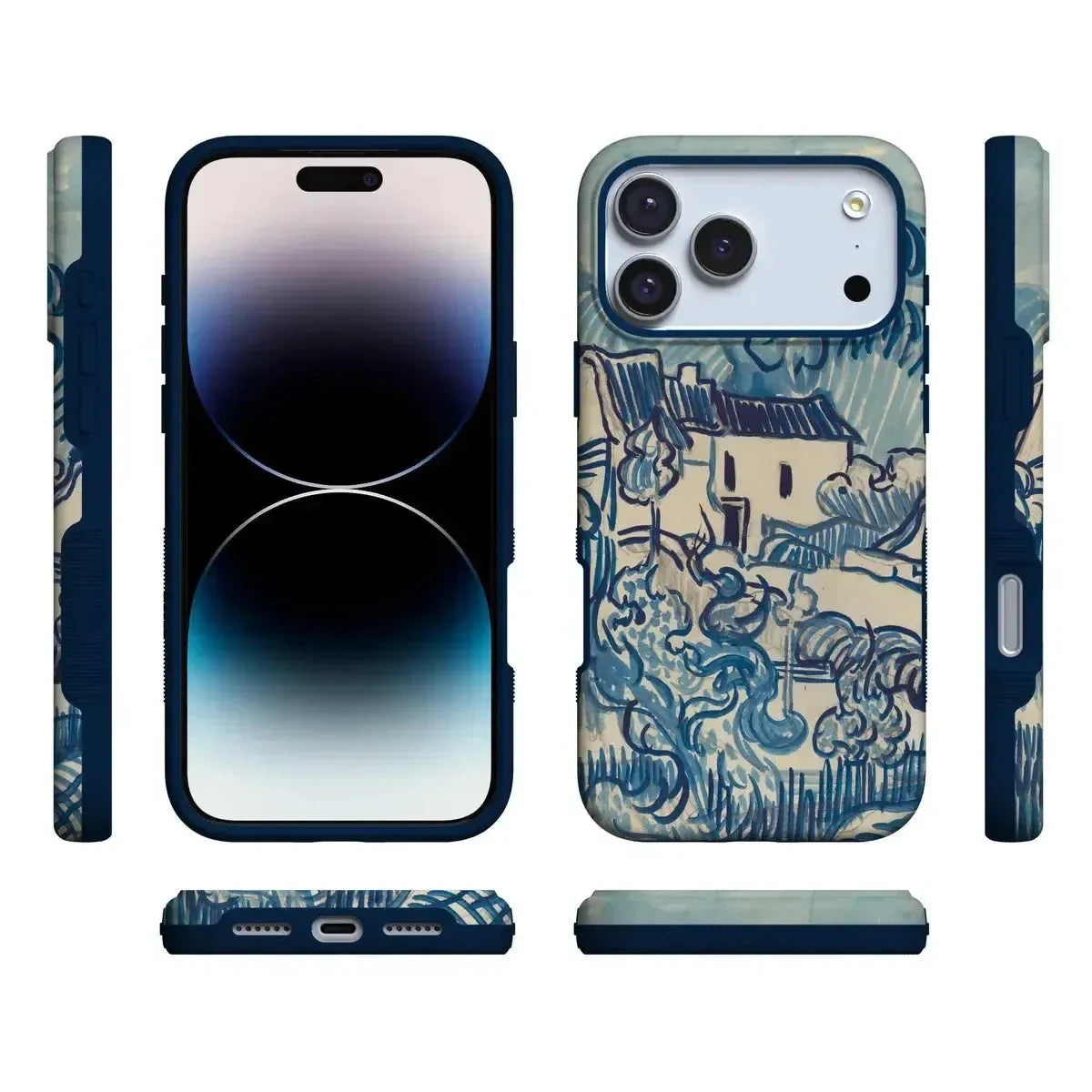 Van Gogh | Landscape With Houses Phone Case iPhone Case Van Gogh Museum