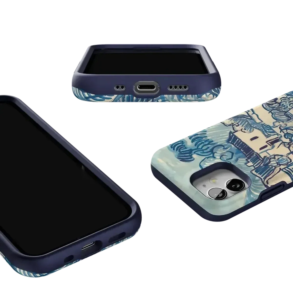 Van Gogh | Landscape With Houses Phone Case iPhone Case Van Gogh Museum