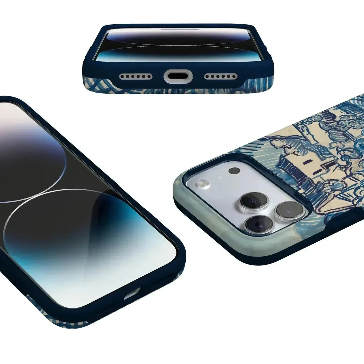 Van Gogh | Landscape With Houses Phone Case iPhone Case Van Gogh Museum