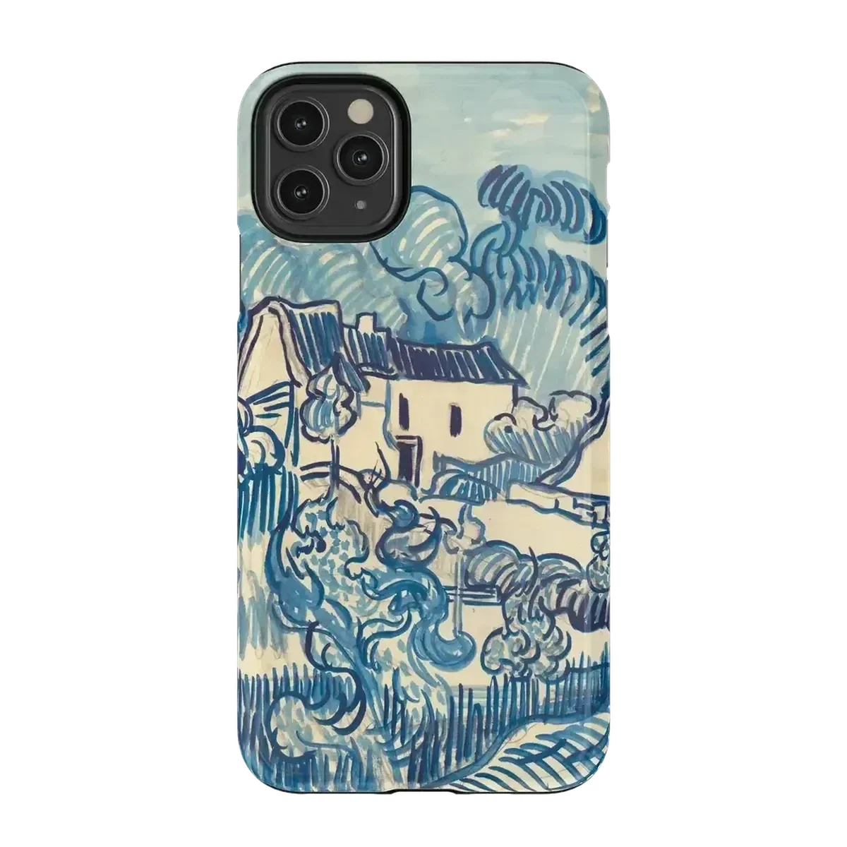 Van Gogh | Landscape With Houses Phone Case iPhone Case Van Gogh Museum