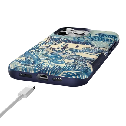 Van Gogh | Landscape With Houses Phone Case iPhone Case Van Gogh Museum