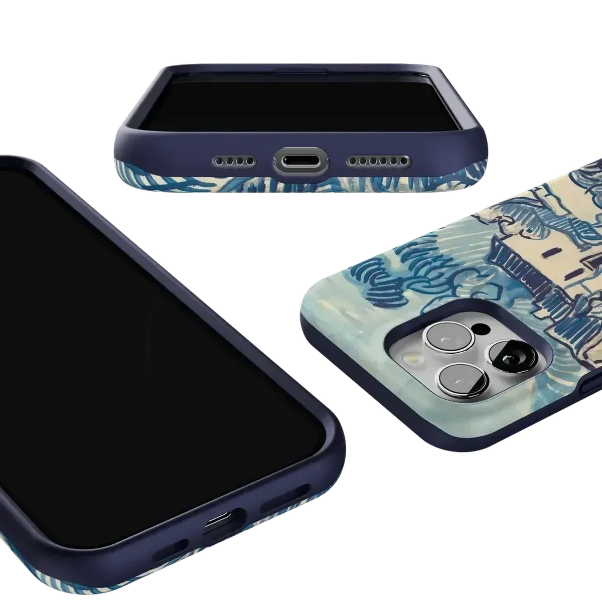 Van Gogh | Landscape With Houses Phone Case iPhone Case Van Gogh Museum