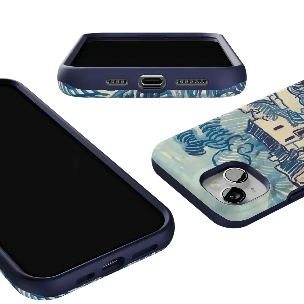 Van Gogh | Landscape With Houses Phone Case iPhone Case Van Gogh Museum
