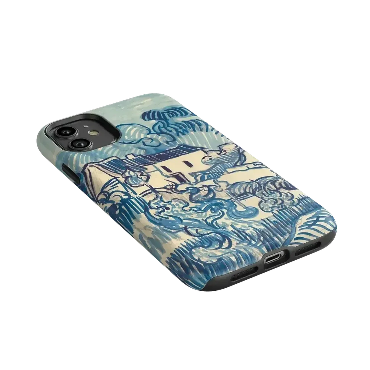 Van Gogh | Landscape With Houses Phone Case iPhone Case Van Gogh Museum