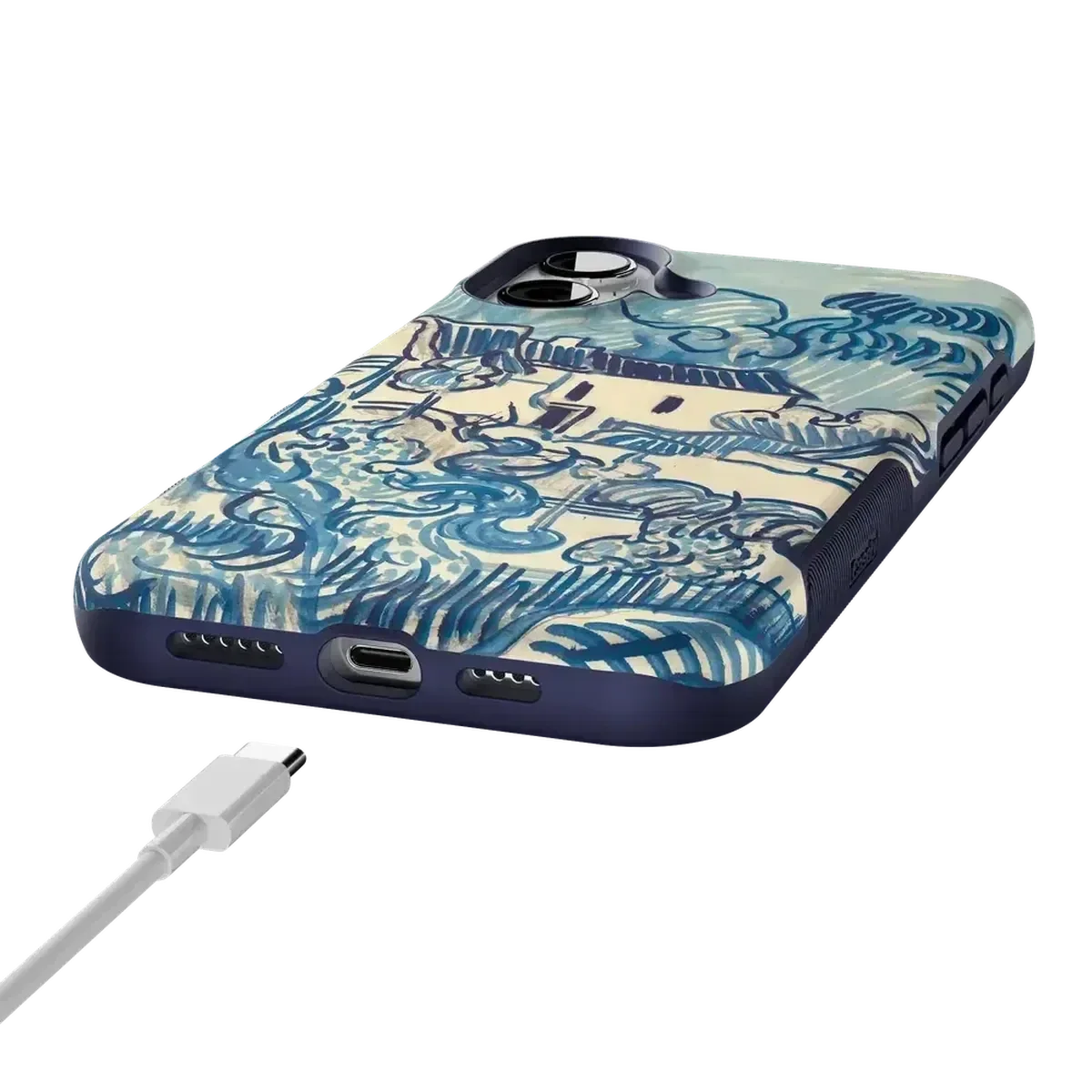 Van Gogh | Landscape With Houses Phone Case iPhone Case Van Gogh Museum