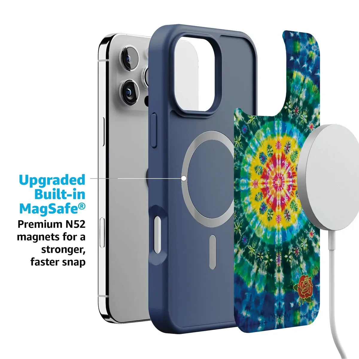 Veneta Tapestry | Grateful Dead Tie Dye Case iPhone Case Grateful Dead
