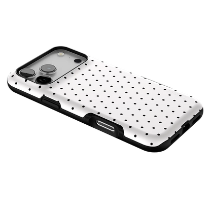 On the Dot | Black Polka Dot Case
