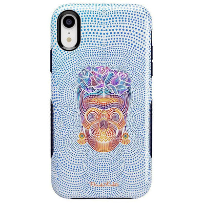 Vida y Muerte | Frida Kahlo Dotted Skull Case iPhone Case get.casely Bold iPhone XR