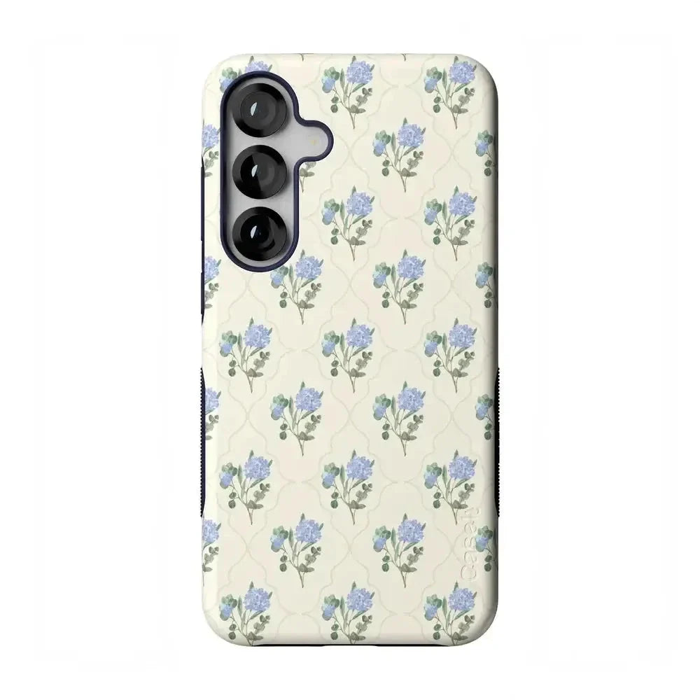 Vintage Garden | Blue Hydrangea Case iPhone Case get.casely Bold Flex + MagSafe® Galaxy S25 Plus