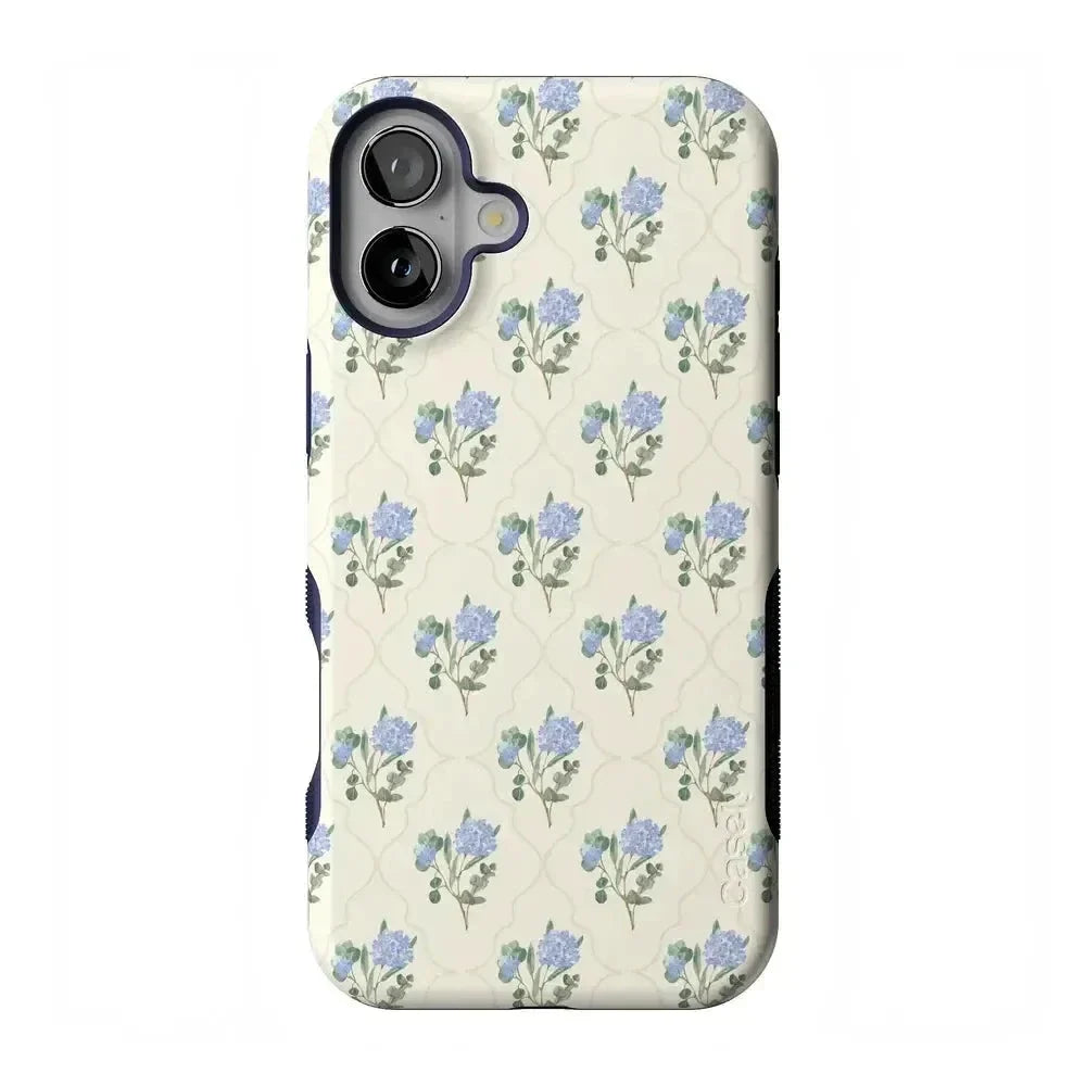 Vintage Garden | Blue Hydrangea Case iPhone Case get.casely Bold Flex + MagSafe® iPhone 16 Plus
