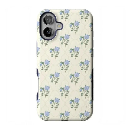 Vintage Garden | Blue Hydrangea Case iPhone Case get.casely Bold Flex + MagSafe® iPhone 16 Plus