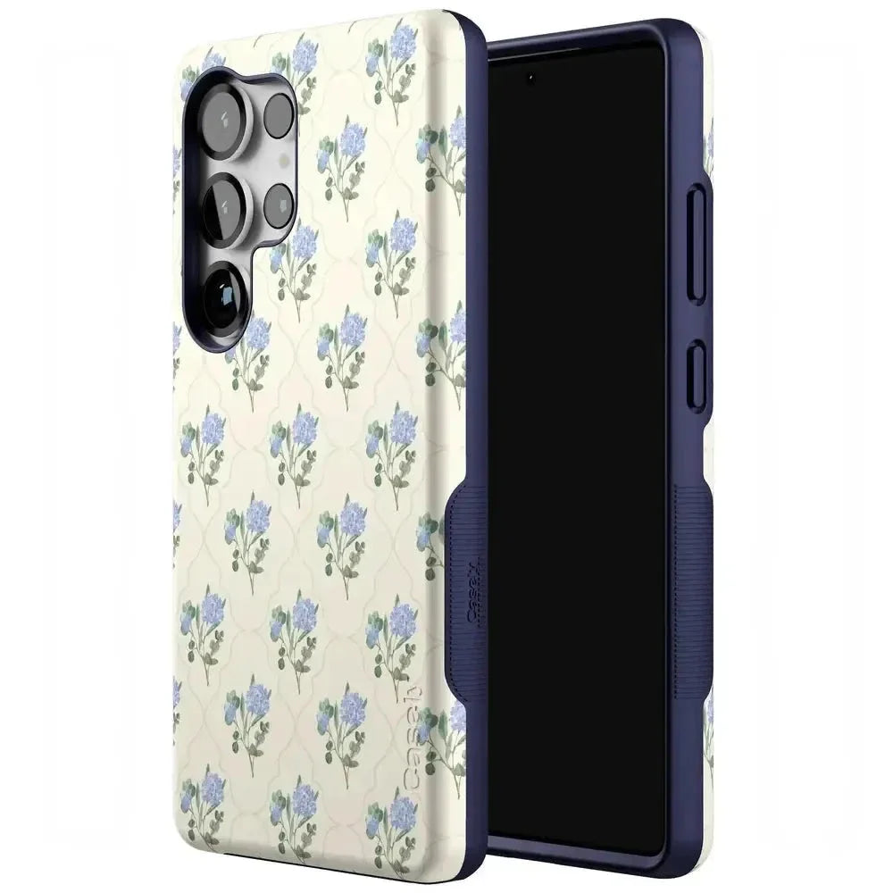 Vintage Garden | Blue Hydrangea Case iPhone Case get.casely