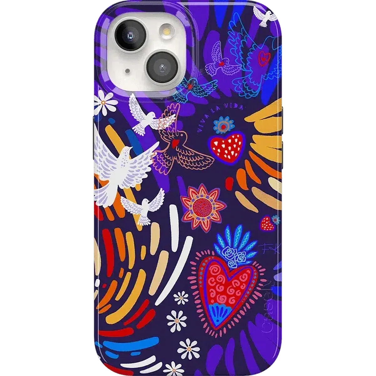 Viva La Vida | Frida Kahlo Collage Case iPhone Case get.casely Classic + MagSafe® iPhone 15 Plus