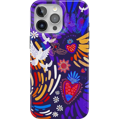 Viva La Vida | Frida Kahlo Collage Case iPhone Case get.casely Classic + MagSafe® iPhone 15 Pro Max