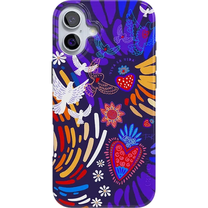 Viva La Vida | Frida Kahlo Collage Case iPhone Case get.casely Classic + MagSafe® iPhone 16 Plus