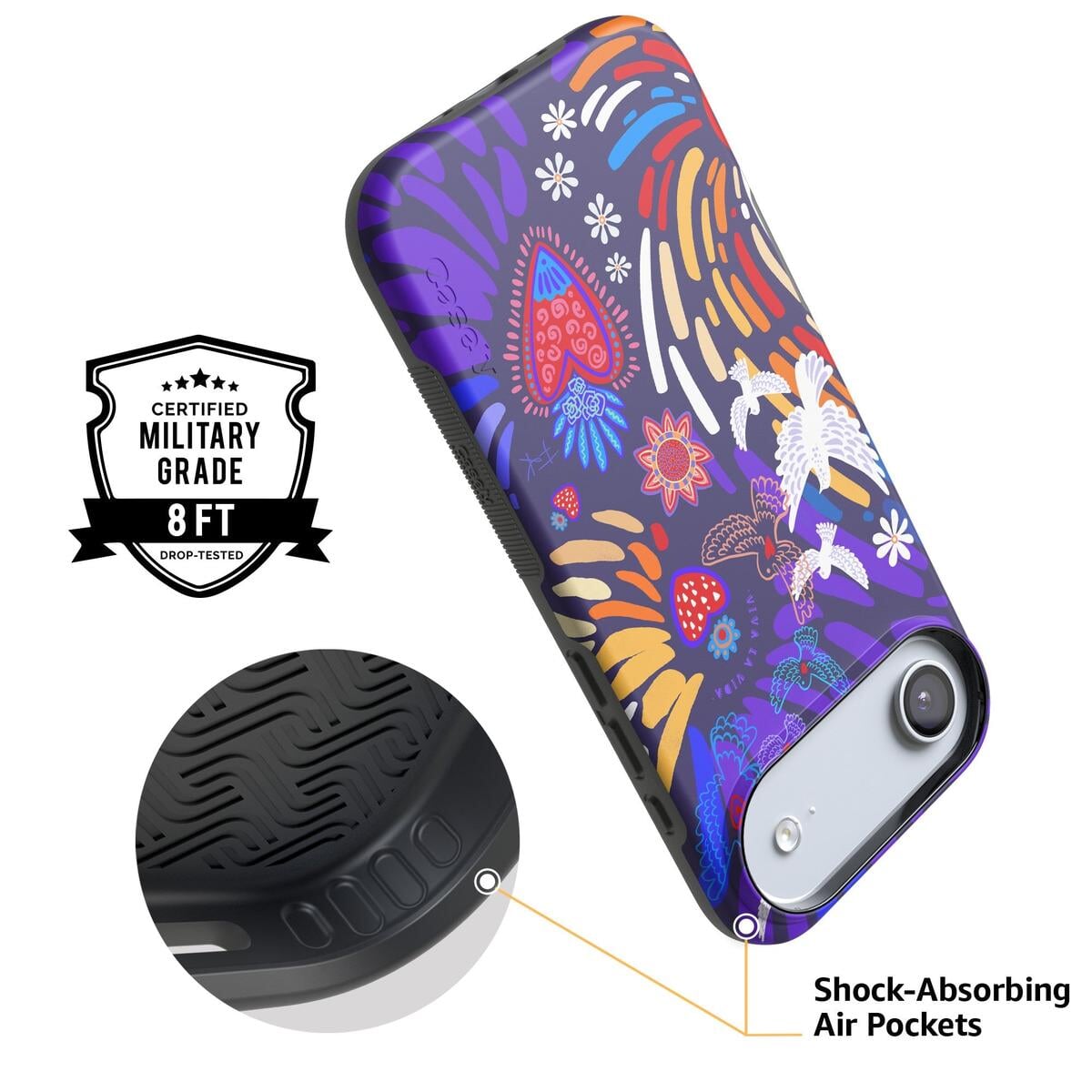 Viva La Vida | Frida Kahlo Collage Case iPhone Case get.casely
