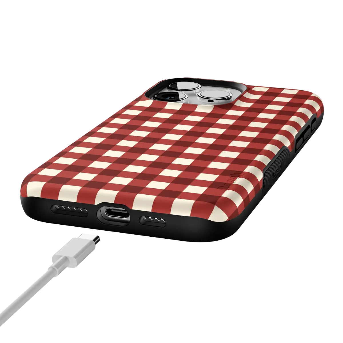 Checked Twice | Red Plaid Case