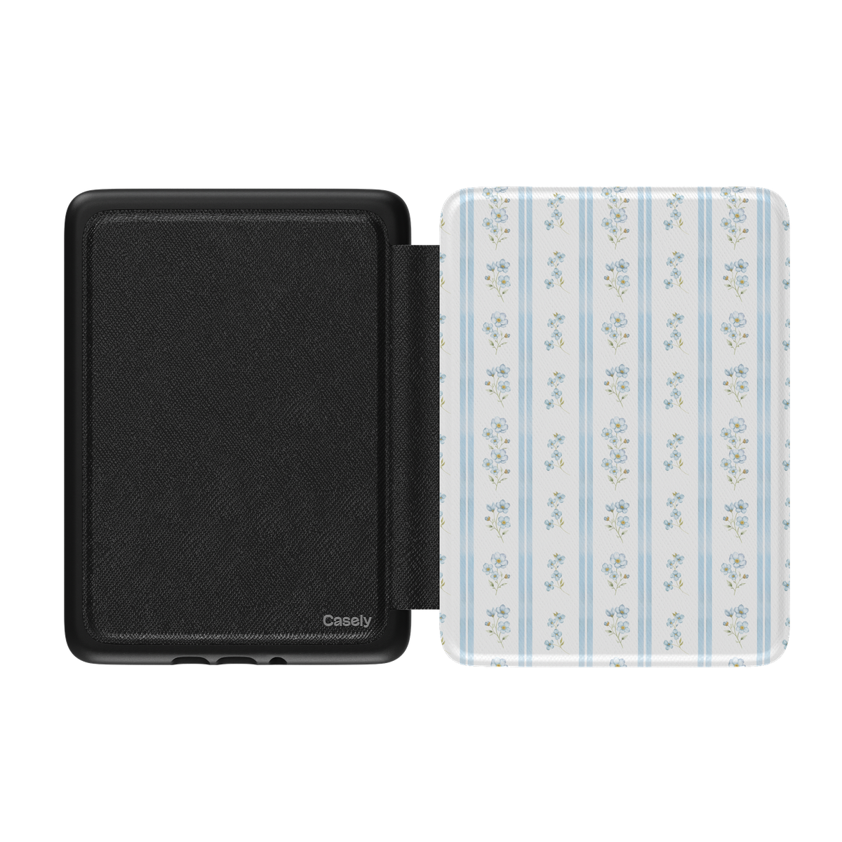 Cottage Stripe | Blue Floral Kindle Case
