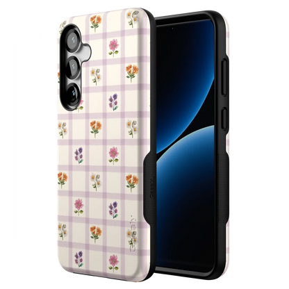 Meadow Check | Floral Gingham Case