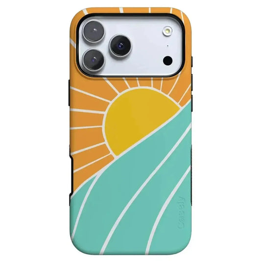 Waves & Rays | Sunshine Case iPhone Case get.casely Bold Flex + MagSafe® iPhone 17 Pro Max