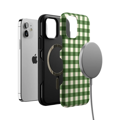 Checked Twice | Green Plaid Case