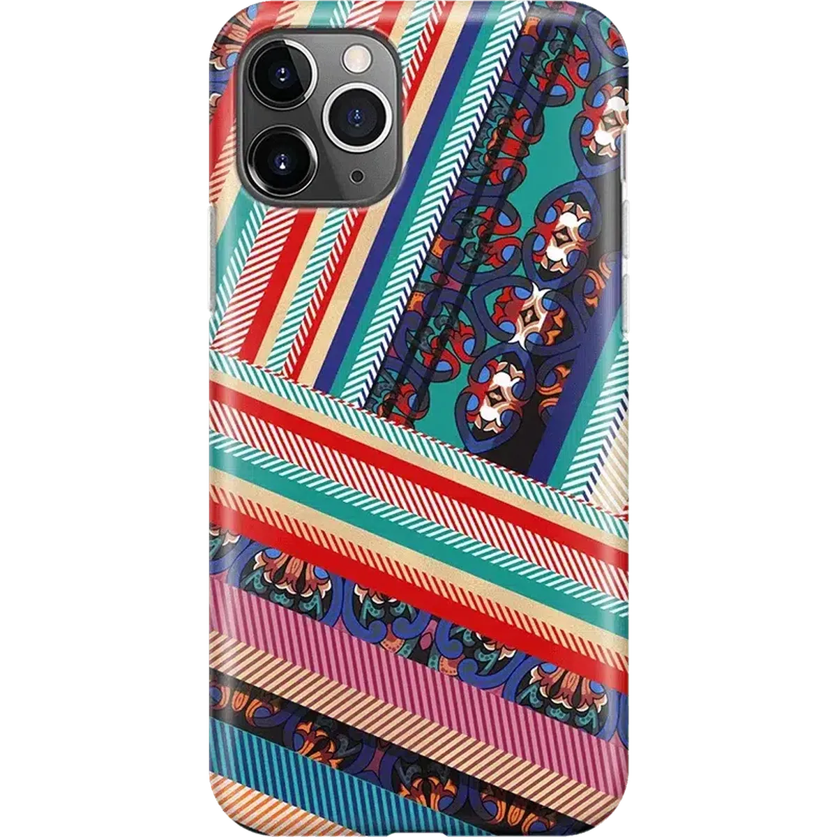 Wearing Layers | Layered Patchwork iPhone Case iPhone Case get.casely Classic iPhone 11 Pro