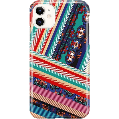 Wearing Layers | Layered Patchwork iPhone Case iPhone Case get.casely Classic iPhone 11