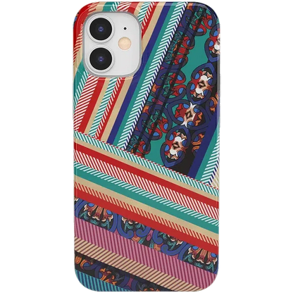 Wearing Layers | Layered Patchwork iPhone Case iPhone Case get.casely Classic iPhone 12 Mini