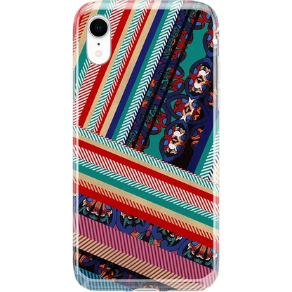 Wearing Layers | Layered Patchwork iPhone Case iPhone Case get.casely Classic iPhone XR