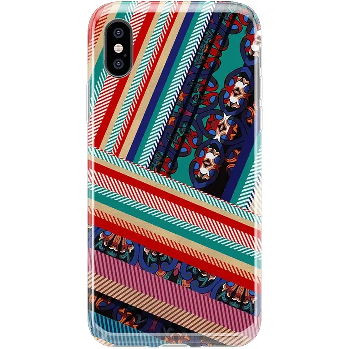 Wearing Layers | Layered Patchwork iPhone Case iPhone Case get.casely Classic iPhone X / XS