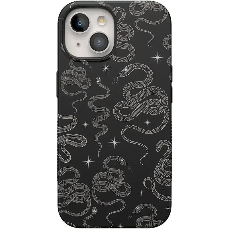 We're Ready For It | Black Serpent Case Phone Case Casetry Bold Flex + MagSafe® iPhone 15 Plus