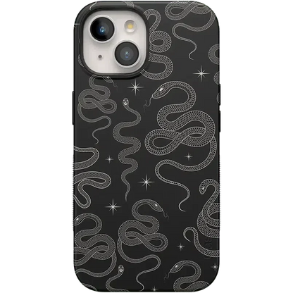 We're Ready For It | Black Serpent Case Phone Case Casetry Bold Flex + MagSafe® iPhone 15 Plus